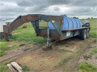 Gooseneck Trailer w/Nurse Tank Gas Engine