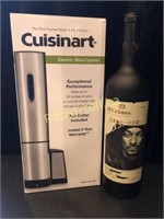 Cuisinart Electric Wine Opener and 19 Crimes Snood