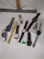 Lot Wrist watches Casio Benrus digital vintage