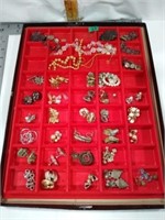Crystal beads braoches pins costume jewelry