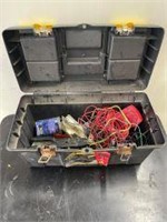 Stanley Tool Box With Electrical Tools/Items