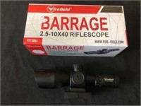 Firefield Barrage 2.5x10x40 Rifle Scope For