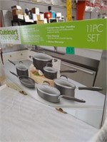 NEW 11PC Cuisinart Pan + Pot Set