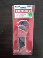 Craftsman 13-pc Ball End HEX Key Set SAE