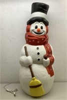 *LPO* Blow Mold Santa  44" tall  Has nice color