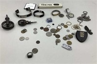 Assorted watches & tokens as pictured  Watches