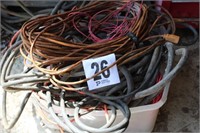 Tote of Assorted Wires