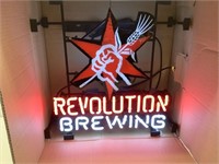 * Neon Light NIB  Revolution Brewing