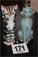 Cat Figurine & Cat Bank