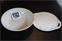 Ceramic Bowl & Platter