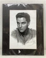 Elvis Print  Facimile Signed  16x20