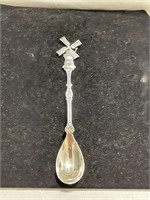 Dutch Silver .888 Windmill Spoon