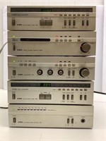 * (5) Aiwa Stereo Pieces, (2) Synthesizers, W/(4)