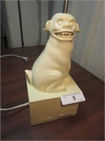 Ceramic Foo Dog Lamp
