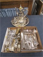 SILVER PLATE LOT: