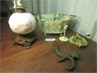 Lot of Vintage Metal and Decor Items