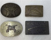 Belt Buckles, Winchester, Marlboro, etc