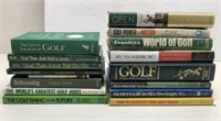 Box of Golf Books (16)