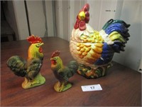 Vintage Rooster Decor