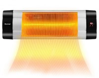 1500 W 3 Modes Infrared Wall-Mounted Patio Heater