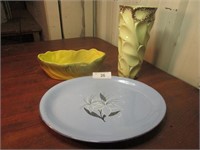 Ceramic Vases and China Platter