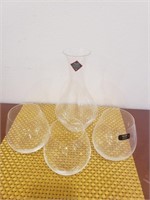 Riedel Wine Carafe and Wine glasses