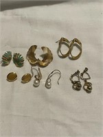 Six Pair vintage Earrings