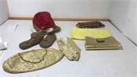 Vintage purses and shoes