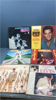 6 Elvis Presley records