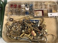 Tray of Costume Jewelry