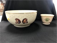 Hummel Bowl & Lenox Serving Dish