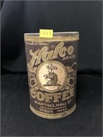 Halco Coffee Tin