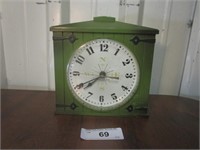 Mid Century Plastic Clock