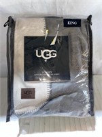 Ugg Torrey King Reversible Blanket Metal