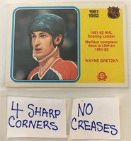 1982 Opee-chee Hockey Card - Wayne Gretzky - Scori
