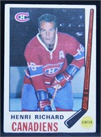 1969-70 OPC #163 Henri Richard Hockey Card