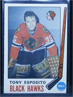 1969-70 OPC #138 Tony Esposito Hockey Card
