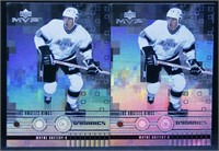 2 - 1999 UD MVP Wayne Gretzky Kings Cards