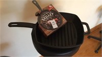 Brownie skillet and Nextgrill cast iron skillet