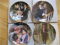 4 "Gone with the Wind" Collector Plates