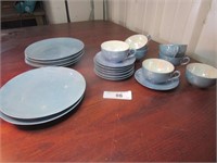 Blue Dishes