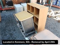 LOT, ASSORTED OFFICE FURNITURE
