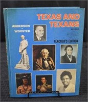 1978 Teachers Edition Texas & Texans History Book