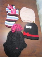 Kids Knitted Hats and Socks