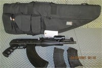AK47 7.62 x 39MM Pistol & 2 Magazines