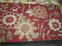 Small Red Accent Rug