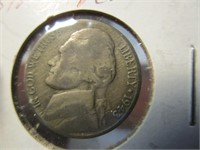 1943 D 35% Silver WWII Nickel