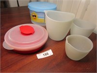 Pampered Chef and Other Kitchen Storage Items