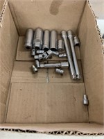 BOX 1/4" & 3/8" SOCKETS - MISC.