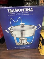 18/10 STAINLESS STEEL 3QT. CHAFING DISH